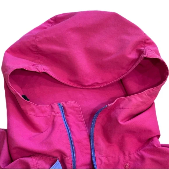 Vintage 80's Patagonia Mountain Anorak Pink Purple Trim Women's Size 10 - Picture 4 of 10
